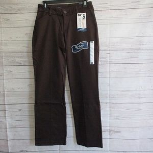 lee curvy fit dress pants NEW Lee Curvy Fit White Capri Pants main image 1